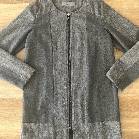 Wells Grace Women’s Wool Blend Herringbone Jacket - Size Small- EUC - Picture 3 of 10